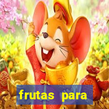 frutas para imprimir e recortar